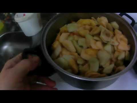 Видео: Готовлю яблочное пюре неженка.