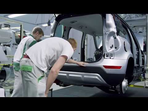 Видео: Так собирают Вашу SKODA YETI.Assembling car SKODA YETI