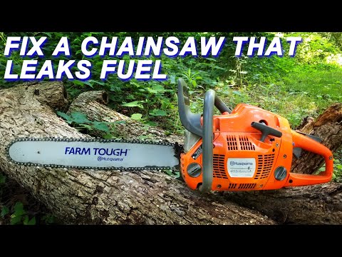 Видео: Ремонт бензопилы Husqvarna, которая не заводится и протекает топливо