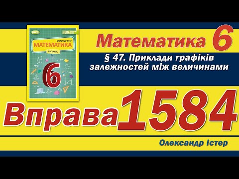 Видео: Істер Вправа 1584. Математика 6 клас