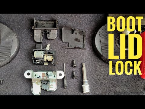 Видео: ЗАМОК КРЫШКИ БАГАЖНИКА | РЕМОНТ ЗАЩЕЛКИ БАГАЖНИКА | КАК СДЕЛАТЬ | VW