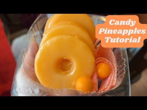 Видео: Учебное пособие по приготовлению конфетных ананасов (для начинающих) (легко понять)