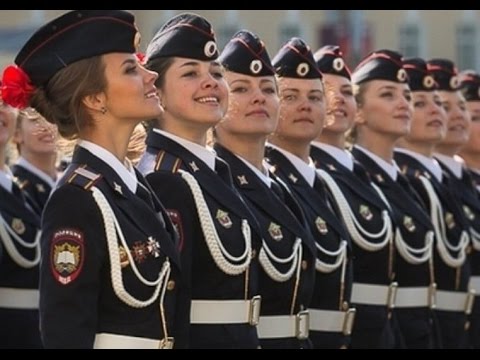 Видео: Русские девушки в погонах, самые красивые!!!