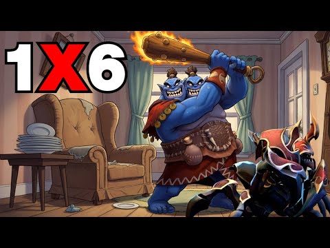 Видео: Сборка Огра "E" против нового героя 1x6! - 1EKS6