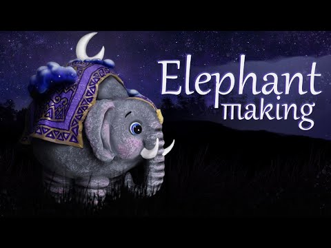 Видео: МК Слон - Шкатулка из ваты / Ватная игрушка / DIY