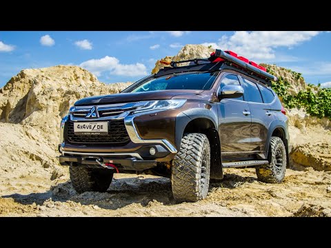 Видео: Тюнинг внедорожника Mitsubishi Pajero Sport 3  поколения