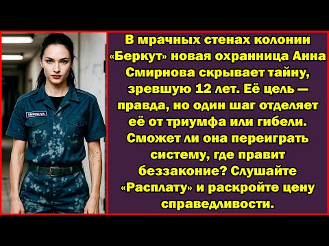 Видео: «Расплата». Она поступила на службу в колонию, чтобы свести счёты за отца. Аудио-история.