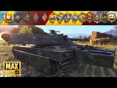 Видео: UDES 15/16: Редкая игра на 14 медалей - World of Tanks