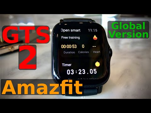 Видео: Amazfit GTS 2 global - Обзор