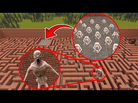 Видео: Больше никогда не пойду в лабиринт, полный SCP-096 в Garry's Mod #104