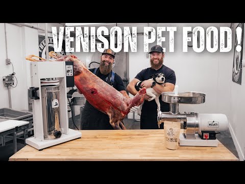 Видео: Не трать оленя зря! Лучший лайфхак от Bearded Butchers с кормом для животных из оленины