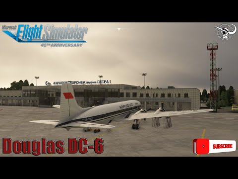 Видео: 🔴LIVE #34 🛫MSFS 2020🛫 🌎Рейс: CHERTOVITSKOYE (UUOO) — STRIGINO (UWGG). VATSIM. AFL1555. DC-6 🔞🚷