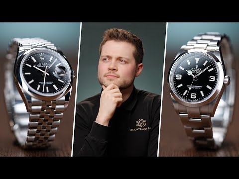 Видео: Datejust 36 против Explorer 36 — какие сдержанные часы Rolex выбрать?