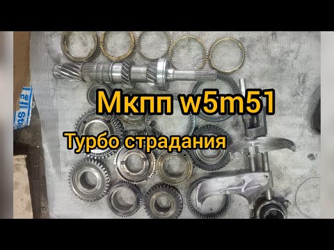 Видео: Ремонт МКПП w5m51