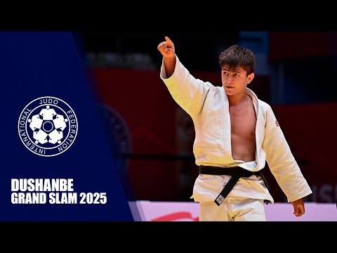 Видео: Рақобатҳои Муҳиддин Асадуллоев (-73КГ) дар Dushanbe Grand Slam 2025