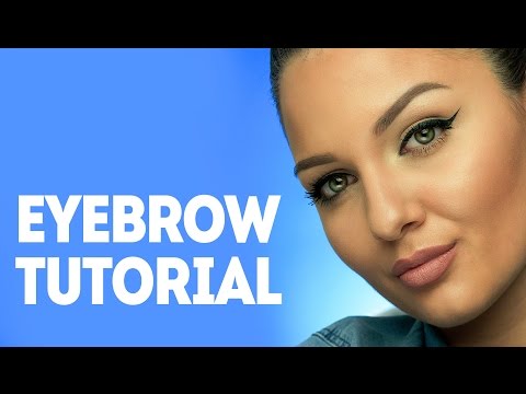 Видео: Как рисувам веждите си? EYEBROW TUTORIAL