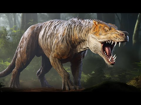 Видео: Гиенодон Ужасный | Главный Хищник Миоцена