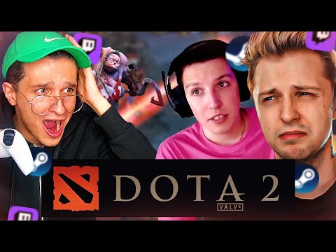 Видео: МЕЛЛШЕР, МАЗЕЛОВ, СТИНТ, ТОХА И НЕЛЯ Играют в ДОТУ 2 | Нарезка со Стрима