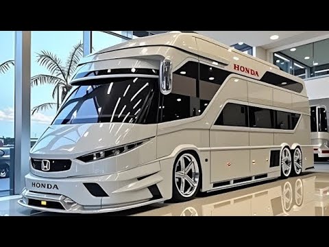 Видео: Honda Luxury Motorhome — это современный автодом премиум-класса, созданный