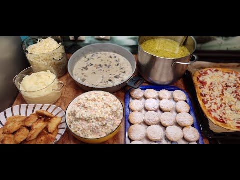Видео: Наготовила !!! Меню на 2 - 3 дня !!! / Delicious menu for 2-3 days!!!
