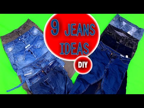 Видео: 13 старых джинсов. Что из них можно сшить