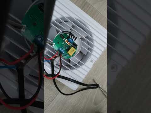 Видео: Подключение вентилятора airRoxy energy planet 125 HS к радиовыключателю RoHS