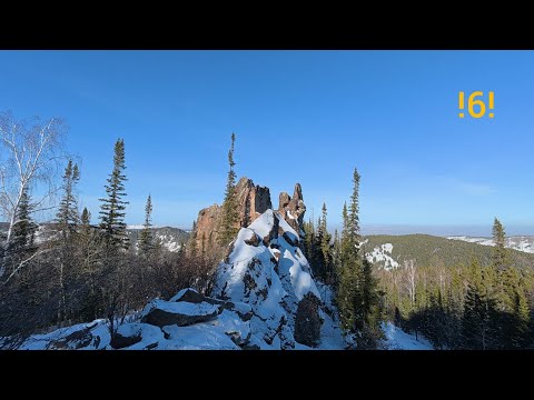 Видео: Поход на Китайскую стенку. Красноярские столбы.