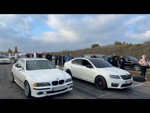 Видео: Skoda Octavia vRS приехала НАДРАТЬ BMW 540, Ford Mustang и BMW 328