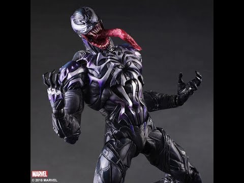 Видео: Большая коллекционная фигурка Веном. Фигурка-игрушка Симбиот Venom 25см!
