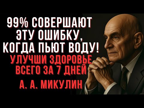 Видео: Пей воду правильно, чтобы прожить до 100 лет: Секрет, о котором молчат | Александр Микулин