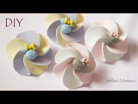 Видео: Зефирки из фоамирана Детские резиночки для волос