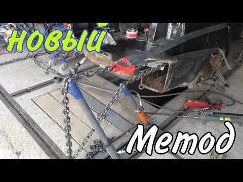 Видео: Спасаю лонжерон и крыло! Ремонт задней части Приора Универсал