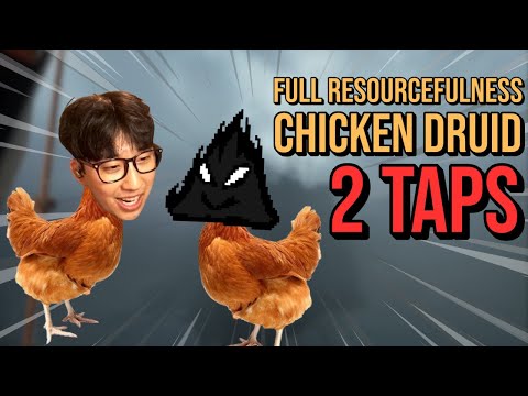 Видео: Этот полный находчивости Chicken Druid 2 Taps Anyone (при участии PartyChip) | Dark and Darker