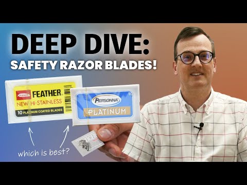 Видео: Лучшие лезвия для безопасной бритвы 2024 года | Какое лезвие следует использовать с безопасной бр...