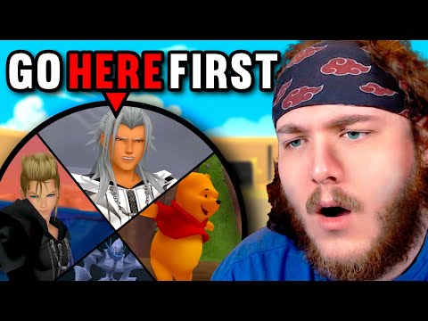 Видео: Kingdom Hearts 2 Но колесо решает, куда я пойду