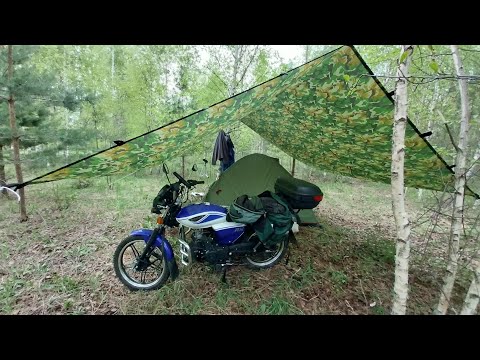 Видео: Побег из города на мопеде 400км.