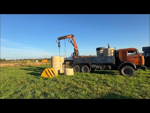 Видео: Бурение колодца машиной д Макшеево Клинский район Московской области