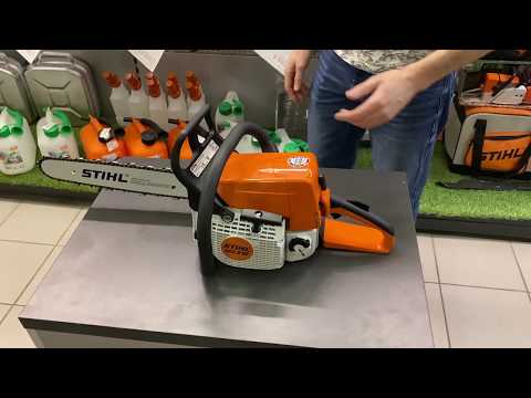 Видео: Обзор бензопилы STIHL MS 210. Новинка 2019 года.