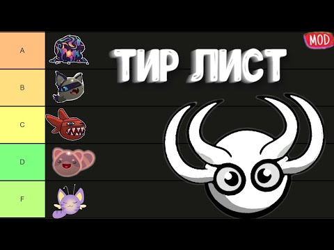 Видео: Тир лист модовых слаймов в Слайм Ранчер | Slime rancher 1 Tier List