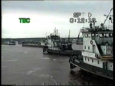 Видео: Забастовка работников Киренской и Алексеевской РЭБ 19.05.2004