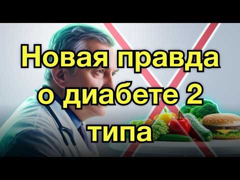 Видео: ВРАЧ ШОКИРОВАЛ: Диабет 2 типа можно обратить после 65?