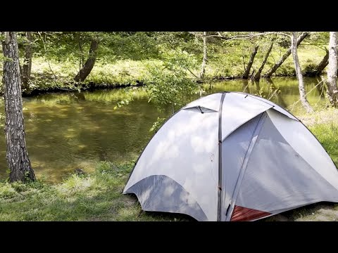 Видео: Отдых в одиночестве на природе. | Я открыл для себя красивое место. | Лагерь Бушкрафт | КайранКэмп