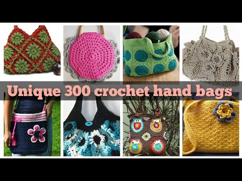Видео: Более 300 привлекательных идей дизайна вязаных крючком сумок для всех