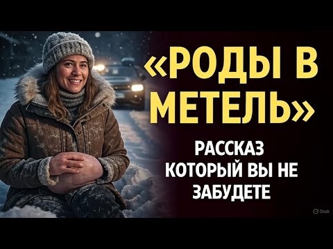Видео: «РОДЫ В МЕТЕЛЬ». Я плакал когда читала эту историю... Рассказ, который вы запомните. История.