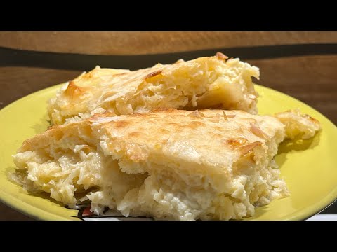 Видео: Вкусна пухкава баница-бърза и лесна за приготвяне