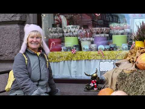 Видео: Выборг : осенний день в городе и парке Монрепо