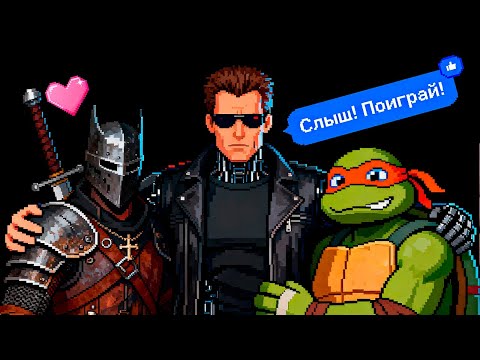 Видео: Пиксельные игры, которые вернут тебя в детство — жду Терминатор 2D!