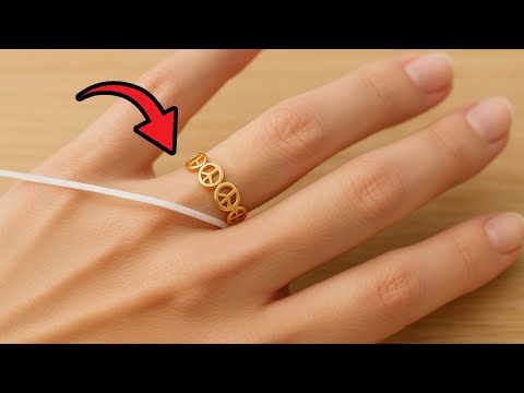 Видео: Простые советы, как снять тугое кольцо, не повредив палец! 🔥
