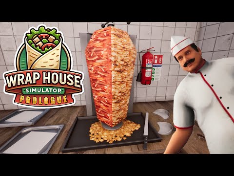 Видео: Сырный или обычный лаваш? - Wrap House Simulator🌯 Prologue | #первыйвзгляд Прохождение