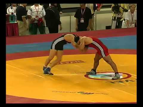 Видео: Чемпионат мира-2005 Будапешт Венгрия 66 кг Габор Хатош (Венгрия)-ЛЕОНИД СПИРИДОНОВ (Казахстан-САХА)